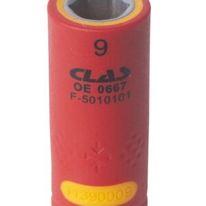 Douille isolée 1/4" 9mm - OE 0667 - CLAS Equipements