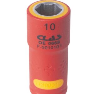 Douille isolée 1/4" 10mm - OE 0668 - CLAS Equipements