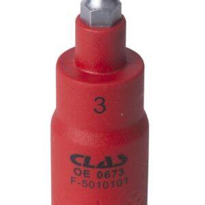 Douille isolée 1/4" h3 - OE 0673 - CLAS Equipements