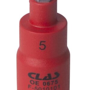 Douille isolée 1/4" h5 - OE 0675 - CLAS Equipements