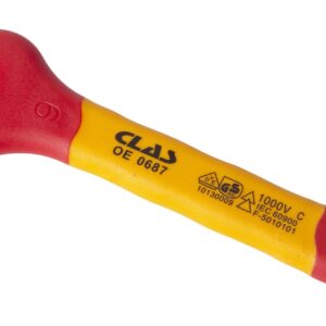 Clé plate isolée 9mm - OE 0687 - CLAS Equipements