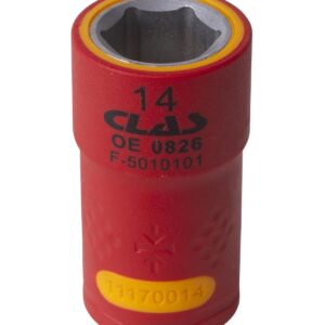 Douille isolée 3/8" 14mm - OE 0826 - CLAS Equipements