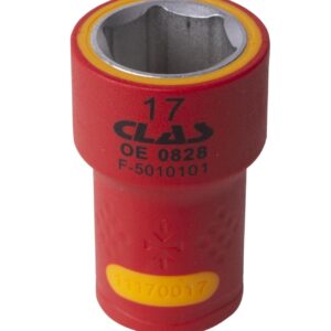 Douille isolée 3/8" 17mm - OE 0828 - CLAS Equipements