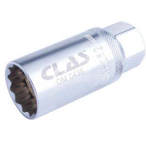 Clé à bougies magnétique 21mm l.65mm 3/8" - OM 0436 - CLAS Equipements