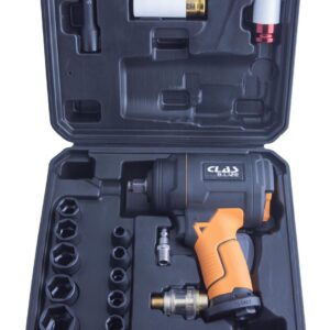 Coffret clé à choc 1/2" 1600nm pour roues (19 pcs) - OP 1650BL - CLAS Equipements