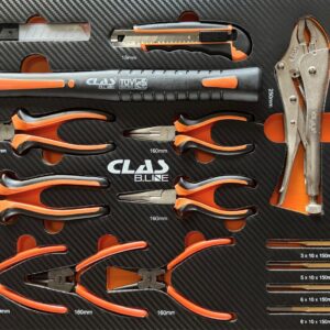 Insert pinces et marteau (16pcs) - OS 1306BL - CLAS Equipements