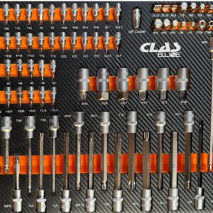 Insert embouts (102pcs) - OS 1308BL - CLAS Equipements