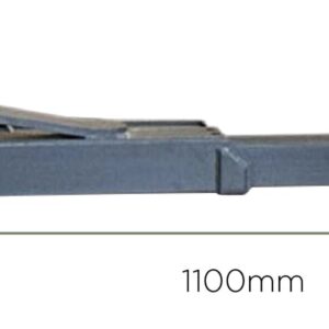 Paire de bras 1.10m avec verouillage et protection pieds- PE 2110 - CLAS Equipements