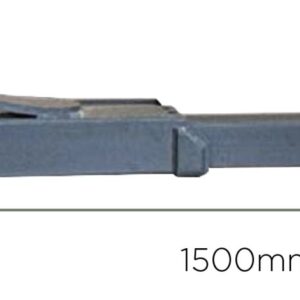 Paire de bras 1.50m avec verouillage et protection pieds- PE 2111 - CLAS Equipements