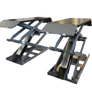 Pont double ciseaux 2 verin 400v 3.6t extra plat a poser/a encastrer- PE 6236T - CLAS Equipements