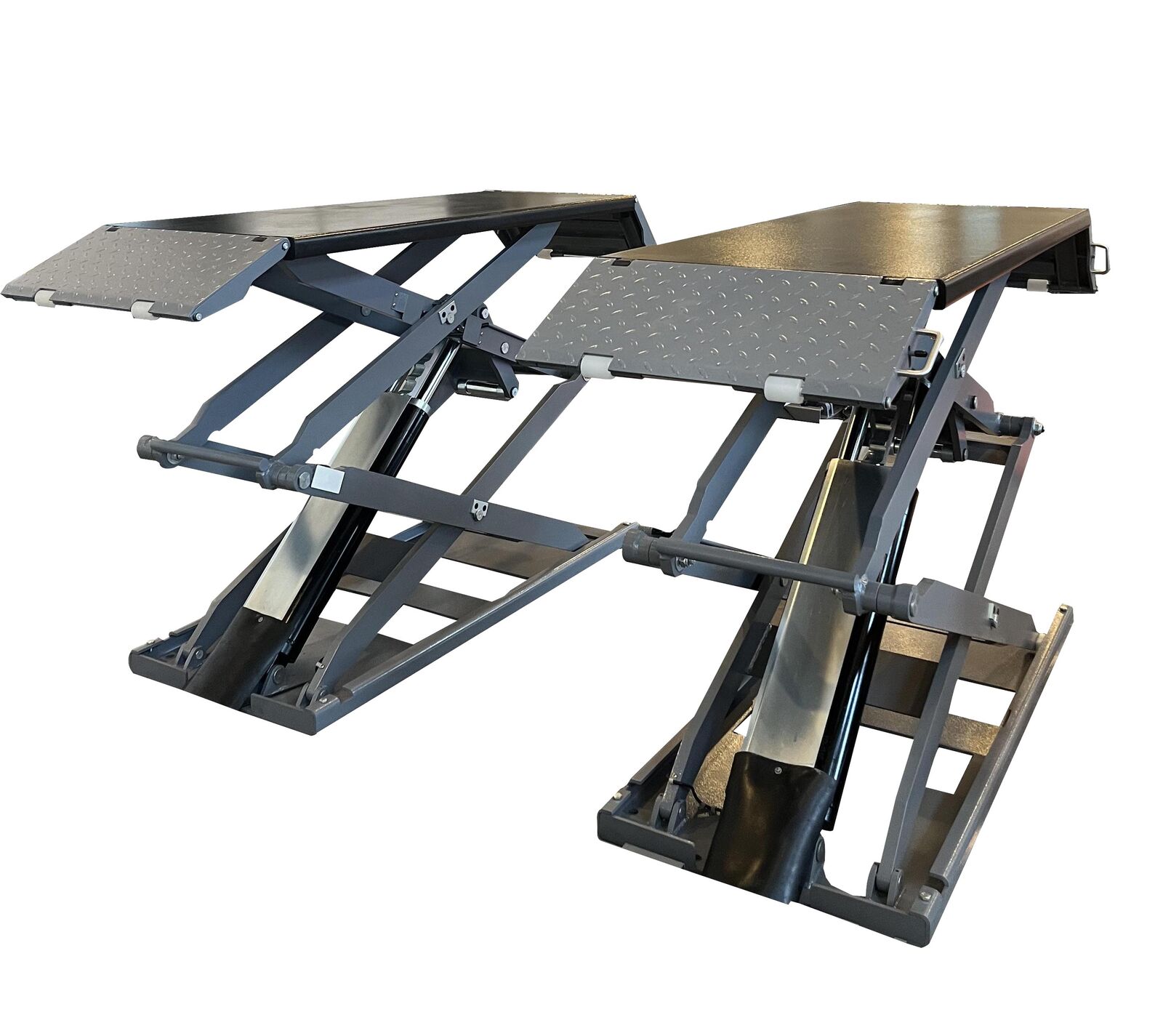 Pont double ciseaux 2 verin 400v 3.6t extra plat a poser/a encastrer- PE 6236T - CLAS Equipements