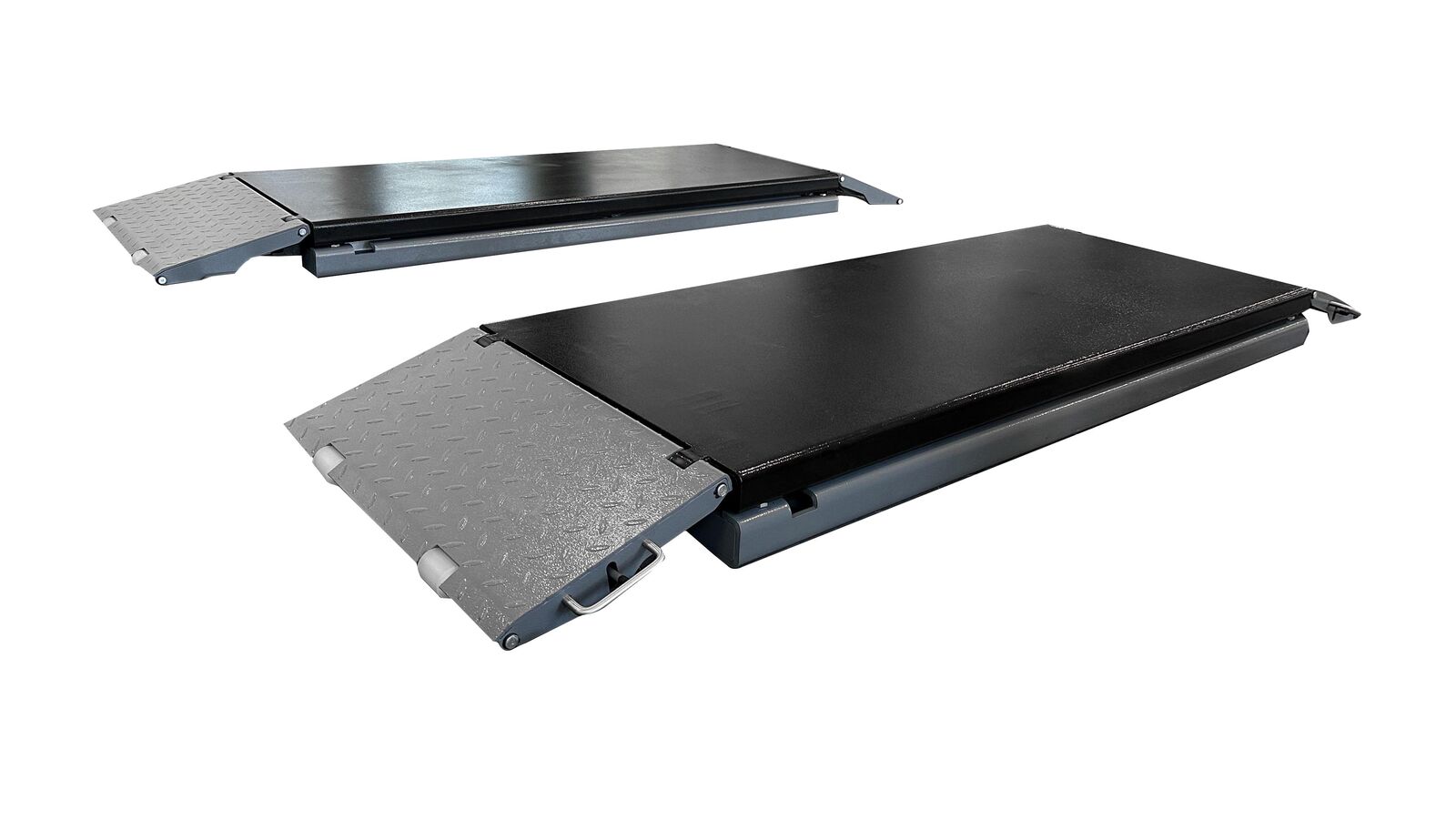 Pont double ciseaux 2 verin 400v 3.6t extra plat a poser/a encastrer- PE 6236T - CLAS Equipements – Image 2