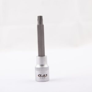 Douille embout torx t45 l.100mm 1/2''Douille embout torx T45 L.100mm 1/2'' CrV - SA 0278 - CLAS Equipements