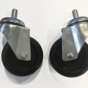 Paire de roues pivotantes ø100x30mmPaire de roues pivotantes ø100x30mm pour grue OH 0335 - SA 0337 - CLAS Equipements