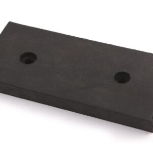 Tampon caoutchouc 110x50x10mmTampon caoutchouc 110x50x10mm pour levier d'exercice sur train avant OM 8096, OM 8097 - SA 0895 - CLAS Equipements