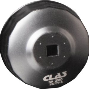 Douille filtres a huile 75/77x15Douille filtres à huile 75/77x15 mm 3/8" - SA 2050 - CLAS Equipements
