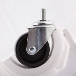 Paire de roues pivotantes ø75x30mmPaire de roues pivotantes ø75x30mm pour cric rouleur OH 6020 - SA 6021 - CLAS Equipements