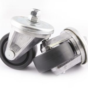 Paire de roues pivotantes ø71x28mmPaire de roues pivotantes ø71x28mm pour cric rouleur OH 6030 - SA 6031 - CLAS Equipements