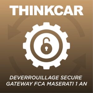 Deverrouillage secure gateway fca maserati 1an- TKFCA - CLAS Equipements