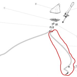 CABLE FREIN A MAIN ORIGINE