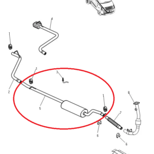 SILENCIEUX D'ECHAPPEMENT