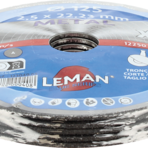 DISQUE TRONCONNAGE METAL 125X2.5X22.23 LOT X 5 F42 - 123049.05 - LEMAN