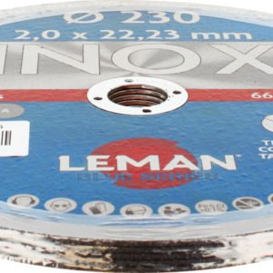 DISQUE TRONCONNAGE INOX 230X2.0X22.23 LOT DE 5 F41 - 2302049.05 - LEMAN