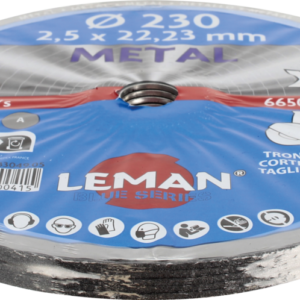 DISQUE TRONCONNAGE METAL 230X2.5X22.23 LOT X 5 F42 - 233049.05 - LEMAN