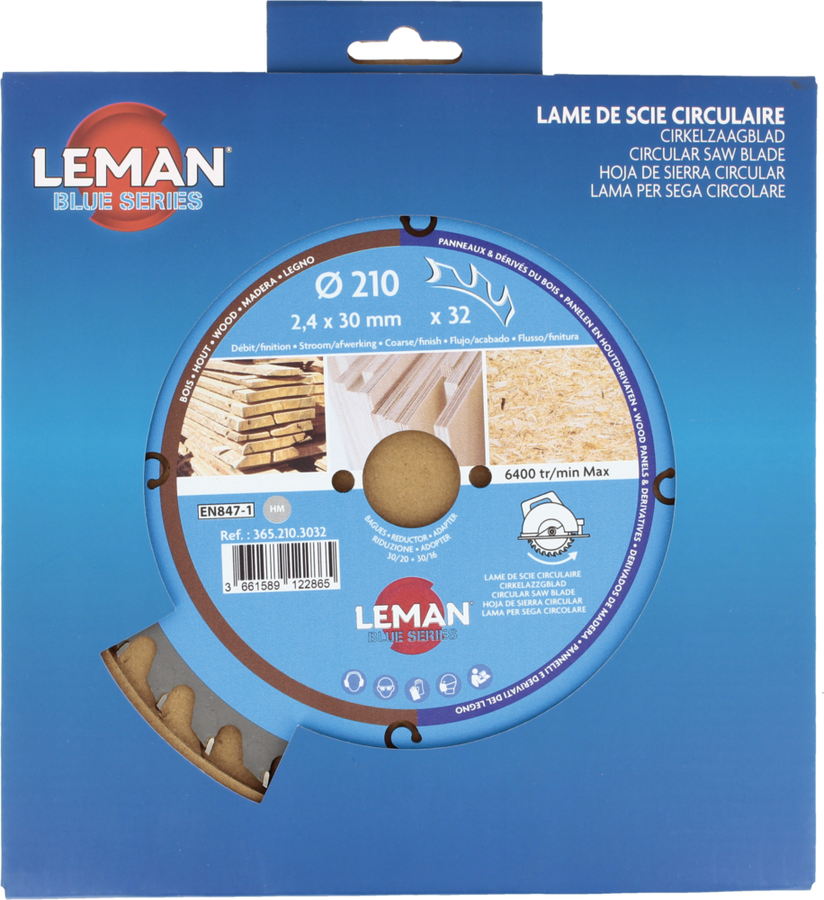 LAME CIRC.HM BOIS D210X2.4X30 Z=32 ALT POS - 365.210.3032 - LEMAN – Image 4