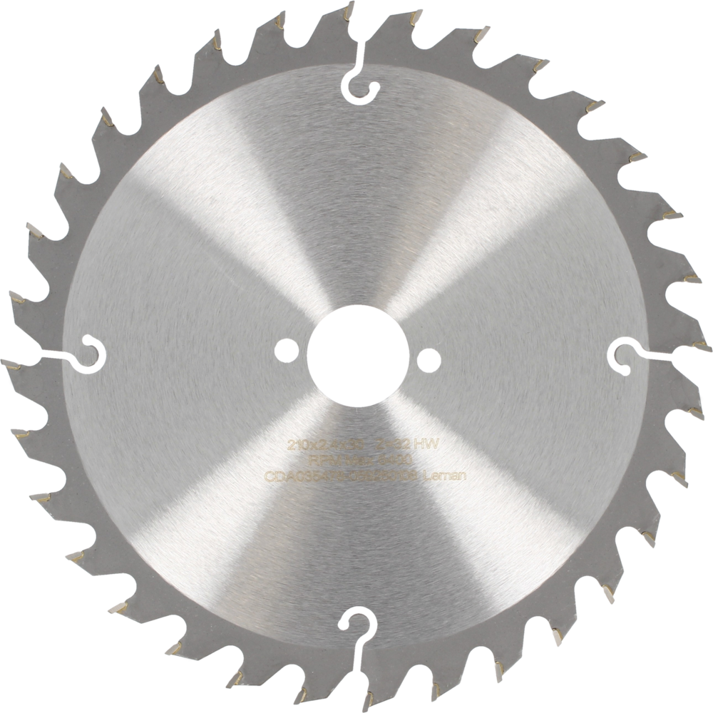 LAME CIRC.HM BOIS D210X2.4X30 Z=32 ALT POS - 365.210.3032 - LEMAN – Image 5
