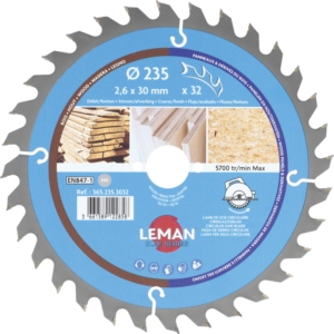LAME CIRC.HM BOIS D235X2.6X30 Z=32 ALT POS - 365.235.3032 - LEMAN