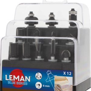 COFFRET 12 MECHES ASSORTIES CARBURE DEFONCEUSE Q8 - 7100.712 - LEMAN