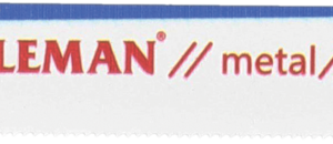 2 LS SABRE 130MM PAS 1,4MM BIM METAL/INOX/ALU - 7708.02 - LEMAN