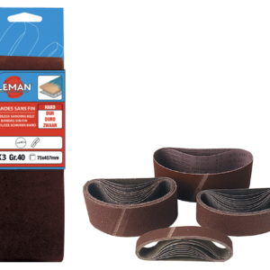 BANDE SANS FIN 150X1219 GR 80 CORINDON - 7112180 - LEMAN