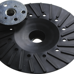 PLATEAU CAOUTCHOUC VENTILE D.180 M14 POUR DISQUE FIBRE - 187.06 - LEMAN