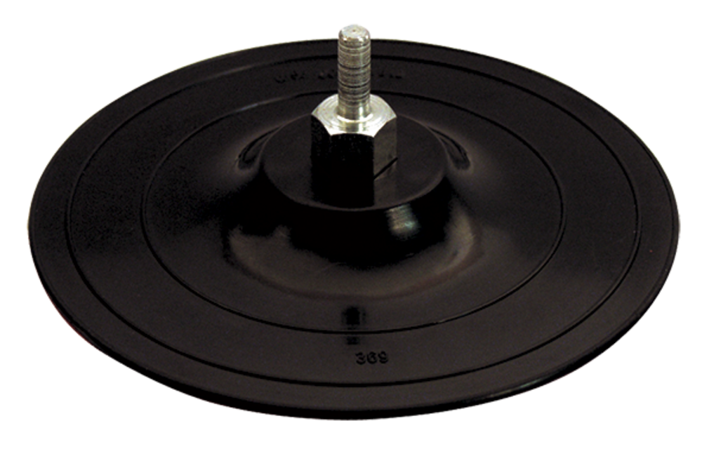 PLATEAU CAOUTCHOUC DISQUE AUTO-AGRIP. D125/TIGE 8 - 128.16 - LEMAN – Image 2