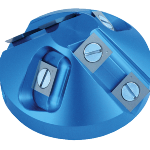 P.O. COUPE D'ONGLET 45°/CHANFREIN D75/20XHT.29 Z6+Vis M14 - 075.45.30 - LEMAN