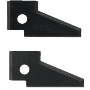 2 PLAQUETTES PROFIL N°451 POUR PO 986.150.30.451 HM - Avt 17mm - 14,7x31x2 1Z - 451 - LEMAN