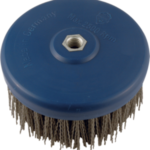 BROSSE PLATEAU POUR POLISSEUSE D.130 M14 GRAIN 60 - 150.125V - LEMAN