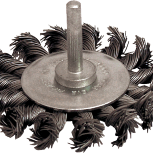 BROSSE CIRCULAIRE D70 FIL 0.50 ACIER TORSADE TIGE DE 6X30 - 210.070 - LEMAN