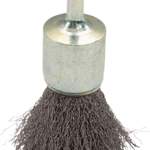 BROSSE PINCEAU D25 FIL 0.30 ACIER ONDULE TIGE DE 6x17 - 320.025V - LEMAN