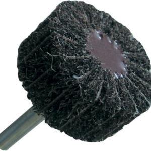 ROUE FINITION MIXTE D40 GR60 NYLON/CORINDON TIGE DE 6x35 - 380.01 - LEMAN