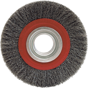 BROSSE CIRCU. D200 AL16/20/25 FIL0.30 ACIER ONDULE - 410.200 - LEMAN