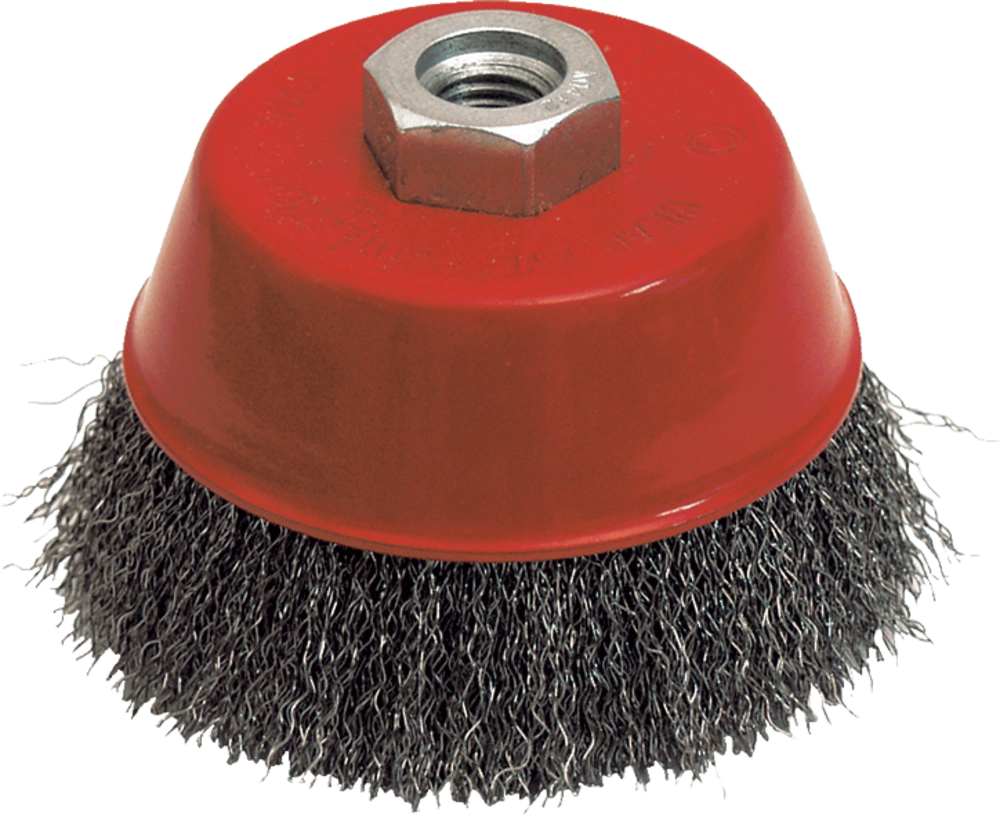 BROSSE CONIQUE D.150 M14 FIL 0.30 ACIER ONDULE - 540.150V - LEMAN – Image 2