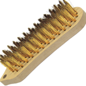 BROSSE FORME VIOLON 190X150X30 FIL LAITON DROIT MANUELLE - 710.204 - LEMAN