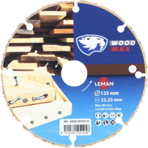 DISQUE A TRONCONNER HM D115X22,23 BOIS - SPEEDWOOD - LEMAN