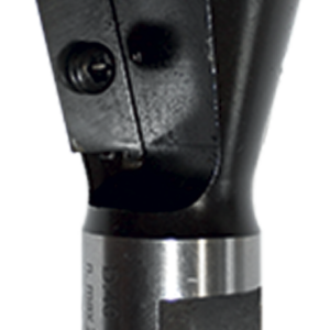 MECHE QUEUE ARONDE 15° Q.M12X100 D.39,5 2Z PLAQ. - 4280.4931.00 - LEMAN