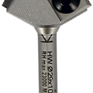 MECHE AFFLEUR. 2 PLAQUETTES CHANFREIN 45° D29 Q6 HM - 816.745.00 - LEMAN