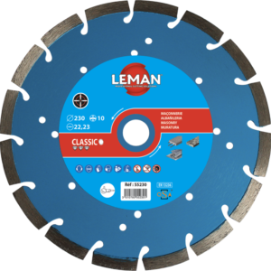 DISQUE DIAMANT BETON ACIER 125 X 22.23MM - 55125 - LEMAN