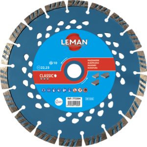 DISQUE DIAMANT SEGMENTS 115X22.23 HT10 - 771154 - LEMAN